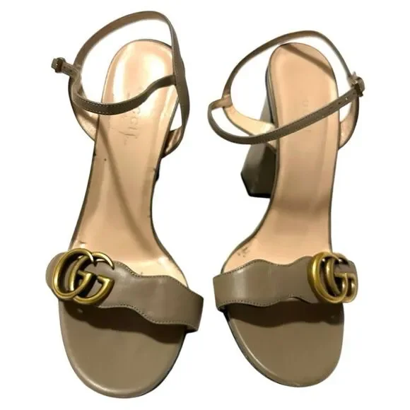 Gucci Mormont heeled sandal - Picture 3 of 12